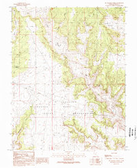 Mc Cracken Spring 1989 topographic map thumbnail