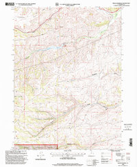 Meachum Ridge 1998 topographic map thumbnail
