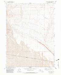 Meadow Spring 1983 topographic map thumbnail