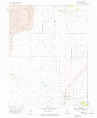 Meadow 1960 topographic map thumbnail
