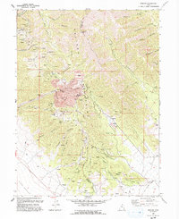 Mercur 1993 topographic map thumbnail