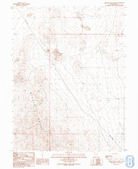 Middle Range North 1991 topographic map thumbnail
