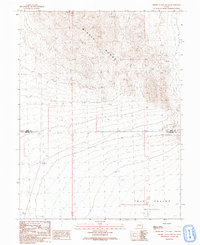 Middle Range South 1991 topographic map thumbnail