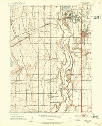 Midvale 1951 topographic map preview