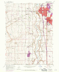 Midvale 1963 topographic map preview