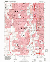 Midvale 1999 topographic map thumbnail