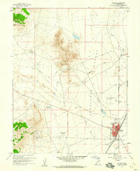 Milford 1958 topographic map thumbnail