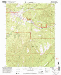 Mill Fork 2001 topographic map preview