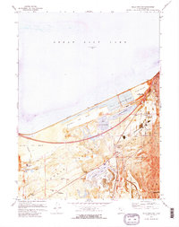 Mills Junction 1972 topographic map thumbnail