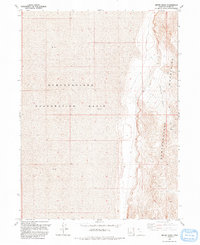 Miners Basin 1991 topographic map thumbnail