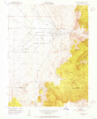 Minersville 1953 topographic map thumbnail