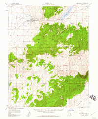 Minersville 1958 topographic map thumbnail