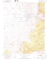 Minersville 1953 topographic map thumbnail
