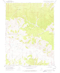 Minnie Maud Creek West 1969 topographic map thumbnail