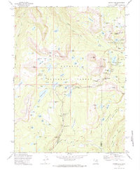 Mirror Lake 1972 topographic map thumbnail