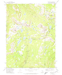 Mirror Lake 1972 topographic map thumbnail
