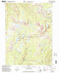 Mirror Lake 1998 topographic map thumbnail