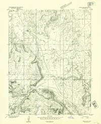 Moab 4 NW topographic map thumbnail