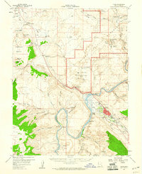 Moab 1959 topographic map preview