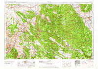 Moab 1960 topographic map preview