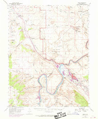 Moab 1959 topographic map preview