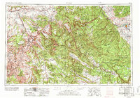 Moab 1956 topographic map preview