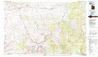 Moab 1983 topographic map preview