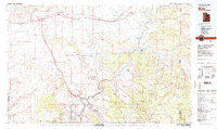 Moab 1983 topographic map preview