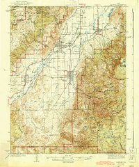 Monroe topographic map thumbnail