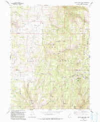 Monte Cristo Peak 1991 topographic map thumbnail
