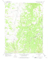 Monte Cristo PK topographic map thumbnail