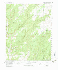 Monument Canyon topographic map thumbnail