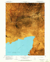 Monument Point 1968 topographic map thumbnail