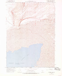 Monument Point 1968 topographic map thumbnail