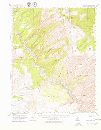 Moody Creek topographic map thumbnail