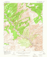 Moody Creek 1953 topographic map thumbnail
