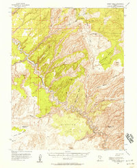 Moody Creek 1953 topographic map thumbnail
