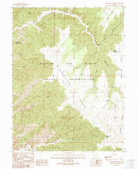 Moonwater Point 1991 topographic map thumbnail