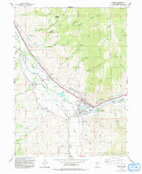 Morgan 1991 topographic map thumbnail
