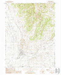 Moroni Gap topographic map thumbnail