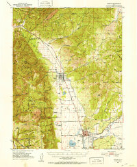Moroni 1951 topographic map preview