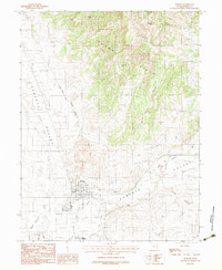 Moroni 1983 topographic map thumbnail