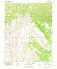 Motoqua 1972 topographic map thumbnail