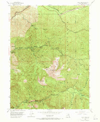 Mount Aire 1955 topographic map thumbnail