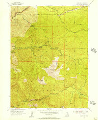 Mount Aire 1955 topographic map thumbnail