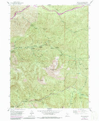 Mount Aire 1955 topographic map thumbnail