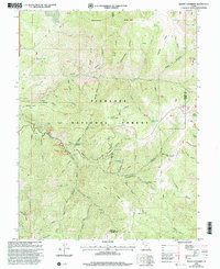 Mount Catherine 2001 topographic map thumbnail