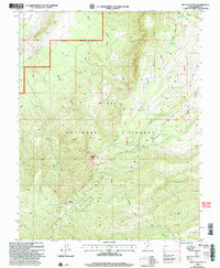 Mount Dutton 2002 topographic map thumbnail