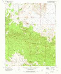 Mount Escalante 1972 topographic map thumbnail