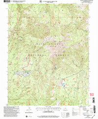 Mount Linnaeus 2001 topographic map thumbnail